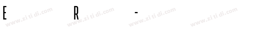 Exetegue Regular字体转换